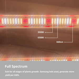 Lampe de croissance Samsung commerciale serre intérieure système de culture horticole 640W pliant spectre complet Led plante élèvent la lumière - Product Image 6