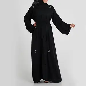 패션 이슬람 드레스 두바이 Pleated 주바 Penyihir 터키 새로운 모델 Abaya