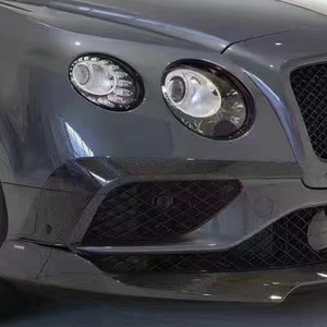 อะไหล่รถยนต์ คาร์บอนไฟเบอร์ทรง ST สำหรับกันชนหน้า เหมาะสำหรับ Bentley Continental GT ปี 2015-17 ชุดแต่ง - Product Image 5