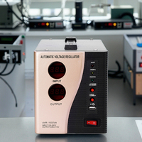 Vente en gros AVR 1000W stabilisateur écran LCD monophasé régulateur de tension de prise multifonctionnel pour une utilisation en laboratoire