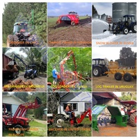 Engrais automatique de champignon de tracteur de tourneur de compost nouvel état pour la ferme et l'usine de fabrication