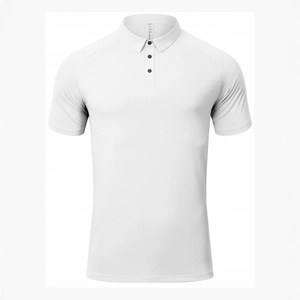 Men's Solid Color Polyester Polo Shirt Quick Dry Workwear Daily Wear GY7-R409 - Product Image 4
