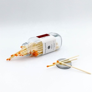 Hot Sale New Glass Bottle <strong>Matches</strong> Mix Colors Matchsticks Custom Safety <strong>Matches</strong> <strong>in</strong> <strong>Jar</strong> - Product Image 3