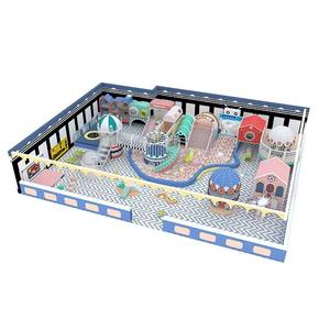 Modèle <span class=keywords><strong>d</strong></span>'équipement <span class=keywords><strong>de</strong></span> divertissement pour aire <span class=keywords><strong>de</strong></span> jeux intérieure pour enfants, avec petit bureau <span class=keywords><strong>de</strong></span> vente, mezzanine, combinaison toboggan et installations <span class=keywords><strong>d</strong></span>'escalade - Product Image 5