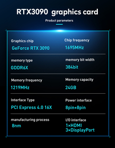 Jieshuo Turbo <span class=keywords><strong>RTX</strong></span> <span class=keywords><strong>3090</strong></span> 24 GB PC Chơi Game Complet Rx3090 <span class=keywords><strong>Ti</strong></span> 24G GTX Geforce MSI <span class=keywords><strong>NVIDIA</strong></span> Máy Tính Để Bàn Asus <span class=keywords><strong>RTX</strong></span> <span class=keywords><strong>3090</strong></span> 24 GB Placa De Vide GPU - Product Image 3
