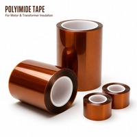 Film en polyimide jaune SAIM 6051, classe H 180C, isolation haute tension pour bobinage de moteur et de transformateur