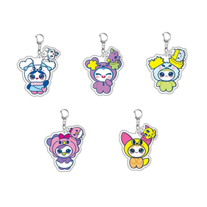 Porte-clés personnalisé en acrylique avec impression UV, motif dessin animé, pendentif mignon et tendance, souvenir de sac à dos pour étudiant, accessoire personnalisé - Product Image 2