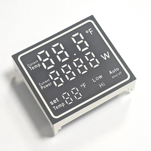 Aangepaste 7-segment LED-display aquariumscherm waterdicht vochtbestendig aquariumapparaat watertemperatuurmeter statusmonitor - Product Image 5