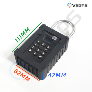 Cadenas intelligent GPS de sécurité pour le suivi des actifs, sans fil, pour conteneurs de fret, camions, sceau électronique, traceur GPS avec clavier numérique - Product Image 6