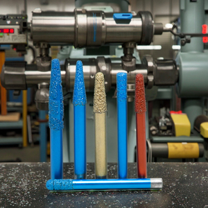 Công cụ chuyên nghiệp: Nhà máy cuối, Công cụ Hàn kim cương, công cụ khắc đá, nhà máy cắt đá granit, Máy phay CNC - Product Image 6