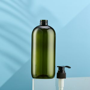 Vanjoin botol sampo cuci tubuh 500 750 1000 ml ukuran besar Boston Cosmo botol kemasan pengganti cairan bulat warna kustom - Product Image 6