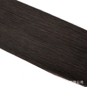 El cabello humano 100% de la mejor calidad podría ser permanente y teñir la cinta en U # 1B en cabello humano liso y sedoso para extensiones de cabello - Product Image 3