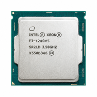 Processeur CPU de serveur E3-1240V5, 4 cœurs, 8 threads, 3,5-3,9 GHz, 8 Mo de cache, LGA1151, 80 W