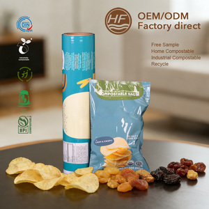 Biologisch Abbaubare 12-Unzen-Kaffeebeutel mit Reißverschluss, Kundenspezifisch Bedruckt, aus Biologisch Abbaubarem Kunststoffmaterial für Einkauf und Lebensmittel - Product Image 4