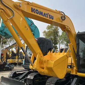 Mini 7 tonnes utilisé KOMATSUU PC50MR Pc55mr PC60-7 pelle rétrocaveuse hydraulique sur chenilles japon composants de moteur d'origine - Product Image 5