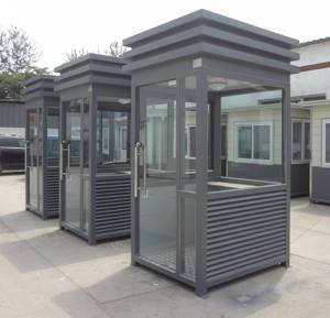 Offre Spéciale Parking Watch House Pavillons de luxe Ventilateur d'échappement configuré <span class=keywords><strong>Petit</strong></span> kiosque de sécurité Kiosque de sécurité à <span class=keywords><strong>vendre</strong></span> - Product Image 3