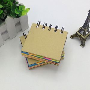 Custom Logo Printing Pocket Size Spiral Colorful Sticky Note <b>Pad</b> Mini Kraft Paper Notepads for Education Promotion - Product Image 5