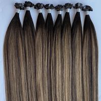 Haiyihair Meilleures ventes Mèches de cheveux naturels à double tirage, trame invisible, pointe plate # kityall Prix d'usine pour femmes