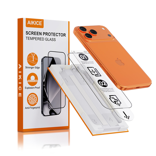 High Quality Dust-Free Installation Kit for iPhone 17 Pro Max Tempered Glass Magic Box Screen Protector
