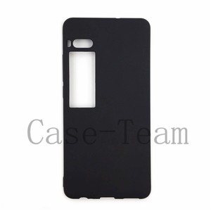 เคสโทรศัพท์มือถือซิลิโคนเนื้อด้านสำหรับ <span class=keywords><strong>Meizu</strong></span> <span class=keywords><strong>Pro</strong></span> <span class=keywords><strong>7</strong></span>สีดำ - Product Image 2