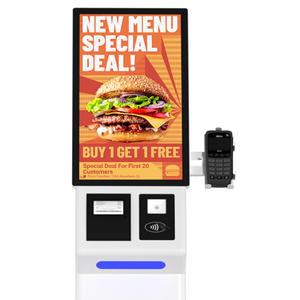 New Kiosque De Commande Kiosko Autoservicio Digital Signage Pos Payment Self Printing Print Ordering Service Kiosk Touch Screen - Product Image 3
