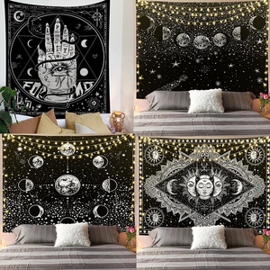 ชุดภาพ<span class=keywords><strong>วาด</strong></span>ลายเส้นสีดำขาวไม่เหมือนใครชุดผ้าปูโต๊ะผ้าขนแปรงสั้นโปสเตอร์ผ้ากำมะหยี่ผ้าห่มผ้ากำมะหยี่ - Product Image 6