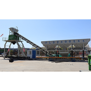 Tự động bốn kho trạm trộn bê tông nhà máy 65kw băng tải xi măng trạm trộn - Product Image 3