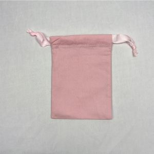 Custom Logo Organic Cotton <b>Drawstring</b> Bag, Recyclable Eco-Friendly Dust <b>Pouch</b> for Stickers & Gifts - Product Image 2