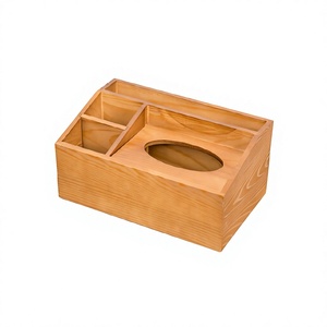 American Style Wooden Napkin <b>Box</b> Tissue Holder Dispenser B.S. International Brand Eco-Friendly Handmade Durable <b>Waterproof</b> Best - Product Image 6