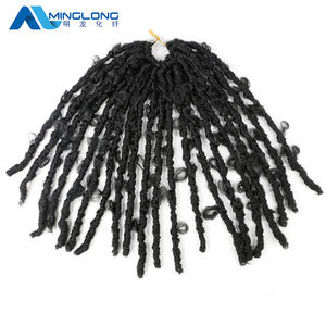Extensions de cheveux de qualité supérieure pour femmes noires, vente en gros, faux <span class=keywords><strong>locks</strong></span> papillon, cheveux pour tresses, prix d'usine, vente chaude - Product Image 4