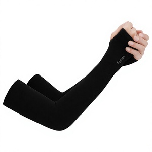 Unisex Adult <b>Compression</b> <b>Arm</b> <b>Sleeves</b> UV Protection Quick Dry Feature Spandex/Polyester Material for Outdoor Sports Cycling - Product Image 4