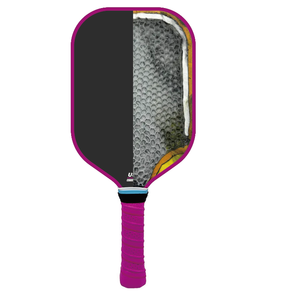Paleta de Pickleball Personalizada con Superficie Rugosa de 16 mm, Nueva Paleta de Pickleball Termoformada con Núcleo TFP GEN4 de Fibra de Carbono Toray T700 - Product Image 1