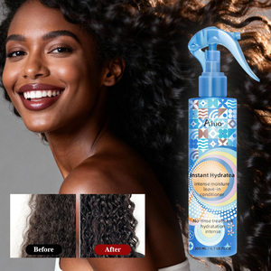 <span class=keywords><strong>Spray</strong></span> acondicionador orgánico de etiqueta privada para cabello fino rizado africano, hidratante, nutritivo, Alisador, esponjoso - Product Image 1