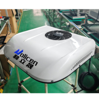 Climatiseur de voiture Holicen 12V 24V, capacité de refroidissement 2000-2400W, faible consommation d'énergie, installation facile, pour camion/camping-car