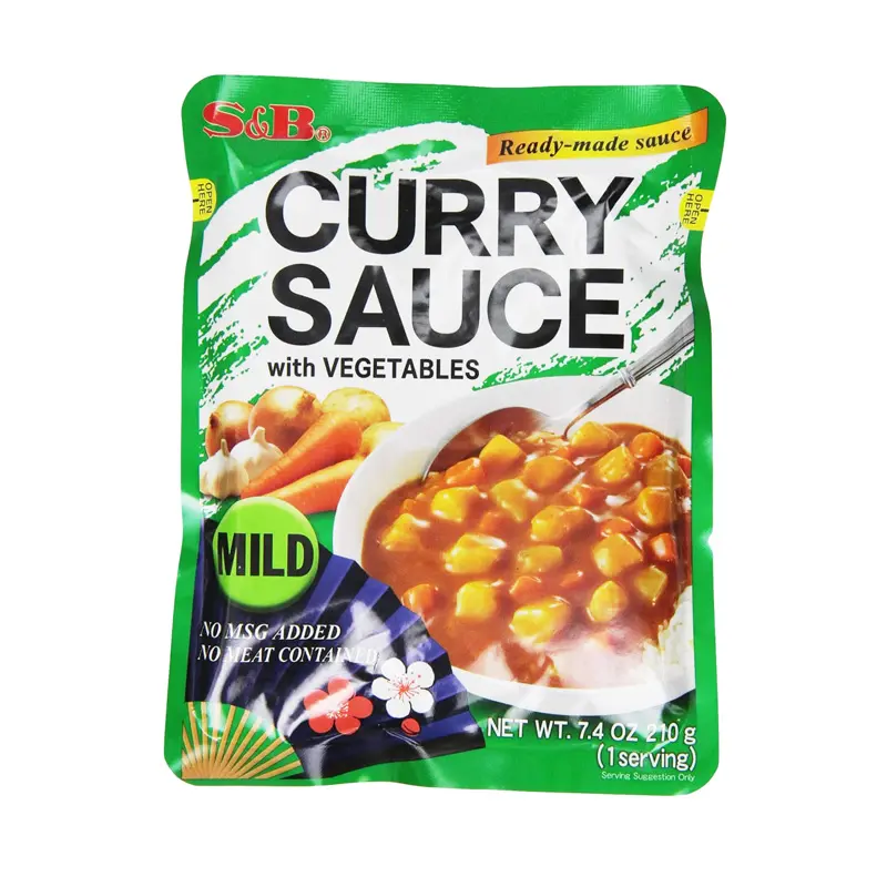 curry custom small plastic bag packages for spices printing tomato sauce food ketchup packaging