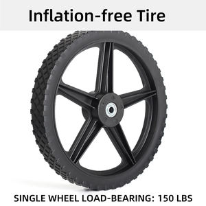 <span class=keywords><strong>ล้อ</strong></span><span class=keywords><strong>รถ</strong></span>ตัดหญ้าขนาด <span class=keywords><strong>14</strong></span> <span class=keywords><strong>นิ้ว</strong></span> x 1.75 <span class=keywords><strong>นิ้ว</strong></span> พร้อมดุมยาว 2.45 <span class=keywords><strong>นิ้ว</strong></span> แบบมีซี่ลวด ทำจากพลาสติก สำหรับเปลี่ยนใช้กับรถเข็นสวน - Product Image 3