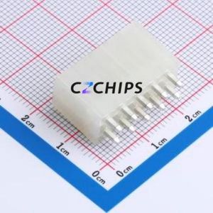 WAFER-WTB4.2-10PZZ Wire-to-Board Pin Header Through hole,P=4.2mm Connector 2x5P 4.2mm Through Hole Mini-Fit (MX 4.2) - Product Image 2