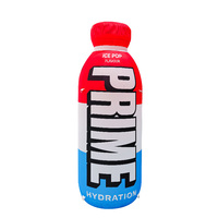 Bouteille publicitaire gonflable personnalisée avec impression de motifs et logo, petite bouteille gonflable pour événements extérieurs avec souffleur