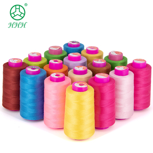 Kangfa alta qualità Tex 30 Tex 60 Tex 80 20/2 20/3 40/2 filato per cucire in poliestere filato per vestiti filo di cotone - Product Image 2