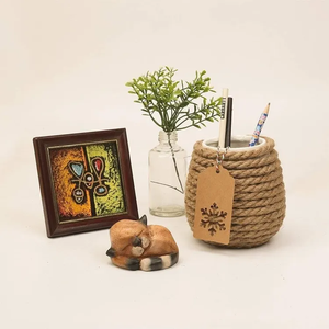 5mm tự nhiên EcoFriendly gai xoắn Dây đay <span class=keywords><strong>twine</strong></span> cho DIY trang trí và hàng thủ công làm từ sợi tái chế vật liệu xoắn dây - Product Image 6