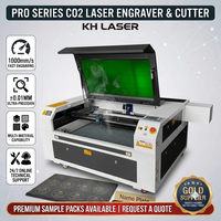 Machine de découpe et gravure laser CO2 CNC 9060 de haute qualité 100W-130W, nouvelle, refroidie par eau, de type sur table, haute sécurité, pour bois, pierre, plastique