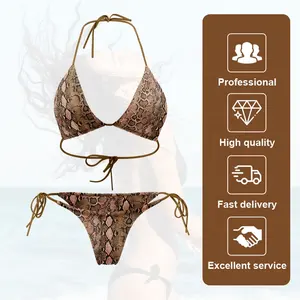 Chất lượng cao phụ nữ trẻ thiết kế mới sexy cô gái mặc bikini beachwear tùy chỉnh Bikini Hai Mảnh Áo Tắm