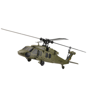 Helicóptero RC Wltoys K170 UH-60L 2.4G 4CH con Giroscopio de 6 Ejes, Motor sin Escobillas, Verde Militar, Aeronave RC - Product Image 1