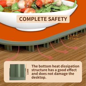 Tapis chauffant en silicone multifonctionnel Offre Spéciale tapis de planche à chaud tapis de chauffage des aliments flexibles tapis de chauffage domestique - Product Image 3