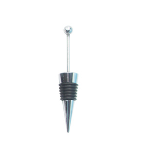 Wine Stoppers Metal Rose Quartz Ball Top Sealing Bottle Stopper For Wine Bottles Household Kitchen Use - Product Image 4