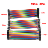 Câbles de liaison personnalisés 40 broches femelle-femelle mâle Dupont pour carte d'expérimentation GPIO