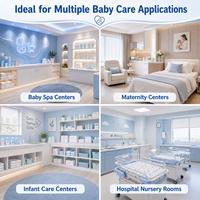 Baignoire Spa en Acrylique pour Bébé, Baignoire Jacuzzi pour Enfants, Baignoire de Massage, Piscine pour Bébé