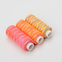 Hilo de coser para máquina de coser doméstica, rollos pequeños personalizados, hilo de reparación de mano multicolor Diy, 300 yardas, 10 unids/set