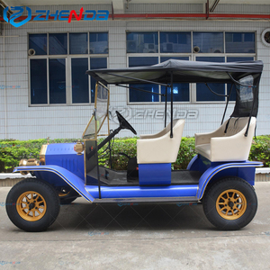 Voiture <span class=keywords><strong>de</strong></span> tourisme électrique <span class=keywords><strong>de</strong></span> luxe classique bleue haut <span class=keywords><strong>de</strong></span> gamme, modèle vintage décapotable, 4 roues, 4-6 places, garantie 2 ans, en promotion - Product Image 5