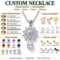 Collier Pendentif Géométrique en Acier Inoxydable Doré avec Breloque Irisée et Fermoir en T, Chaîne à Maillons Allongés pour Femme, Style Smart Casual